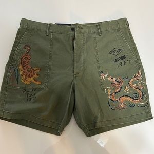- Polo Ralph Lauren for men relaxed fit shorts size 31